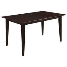 Load image into Gallery viewer, Gianna - 5 Piece Rectangular Dining Set With Table Upholstered Chairs - Cappuccino