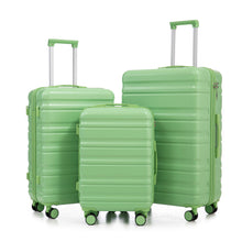Load image into Gallery viewer, Tourist 3 Piece Luggage Set, Combination Lock, Durable Hard Shell With 360° Silent Wheels