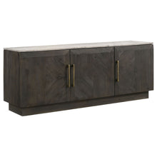 Load image into Gallery viewer, Metzger - 3 Door Sideboard Buffet - Gray