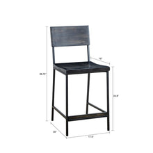 Load image into Gallery viewer, Tacoma - Counter Stool - Black