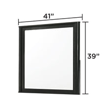 Load image into Gallery viewer, Opel - Bedroom Mirror - Black