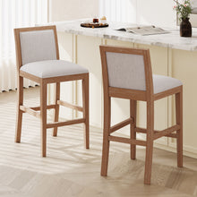 Load image into Gallery viewer, Upholstered Barstools (Set of 2)