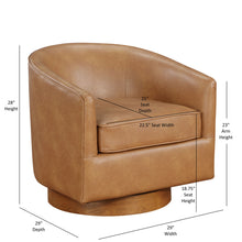 Load image into Gallery viewer, Maisy - Barrel Swivel Chair