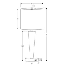 Load image into Gallery viewer, Lighting, Table Lamp, USB Port Included, Contemporary (Set of 2)