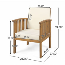 Load image into Gallery viewer, Casa - Acacia Club Chair Coastal Classic Outdoor Seating, Waterproof Fabric