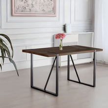 Load image into Gallery viewer, Modern Dining Table With Metal Legs For 4 - 6 Person