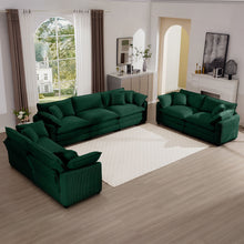 Load image into Gallery viewer, Elegant Oversized Sectional Sofa Set With Deep Seats And Flexible Layout