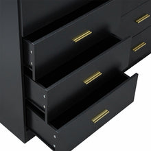 Load image into Gallery viewer, Modern Drawer Dresser For Bedroom, Ample Storage Wide Chest Of Drawers
