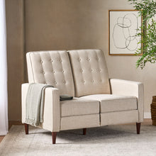 Load image into Gallery viewer, Manville - Contemporary Tufted Loveseat Pushback Recliner