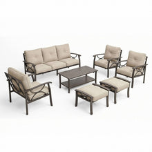 Load image into Gallery viewer, Patio Furniture Set With Coffee Table And Cushions For Backyard