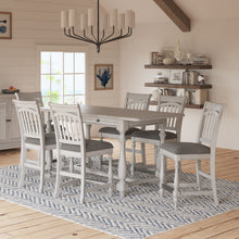 Load image into Gallery viewer, Slat Back Barstools (Set of 2) - Gray