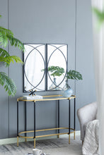 Load image into Gallery viewer, Rectangular Wall Mirrors With Frame, Home Decor For Living Room Bedroom Entryway - Black