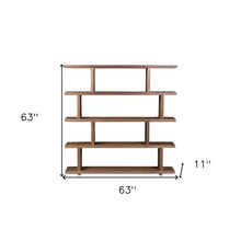 Load image into Gallery viewer, And Five Tier Bookcase - Brown / Natural
