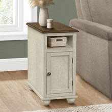 Load image into Gallery viewer, Accent End Table, Storage, Traditional - White