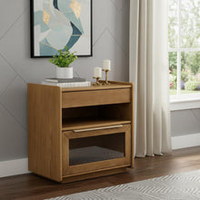 Load image into Gallery viewer, Wood Accent Cabinet (691677) - Brown