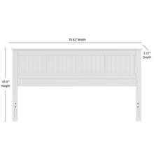 Load image into Gallery viewer, Walton - Window Pane Panel Headboard