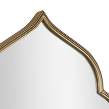 Load image into Gallery viewer, 32" Abstract Metal Framed Accent Mirror - Gold