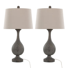 Load image into Gallery viewer, Cipolla - Poly Farmhouse Table Lamp (Set of 2)