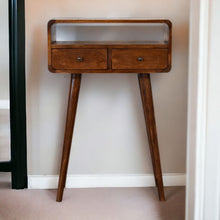 Load image into Gallery viewer, Mini Console Table - Chestnut