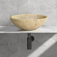 Load image into Gallery viewer, Bathroom Vessel Sink, Circular Design