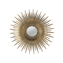 Load image into Gallery viewer, Retro DesignSunburst Metal Wall Mirror Decorative Mirror For A Bedroom Dressing Room, Hallway Or Living Space - Gold