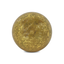Load image into Gallery viewer, Mache Hand Painted Orb Decorative Orb - Gold