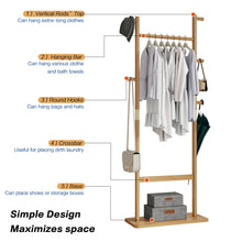 Load image into Gallery viewer, Solid Wood Simple Hat Rack