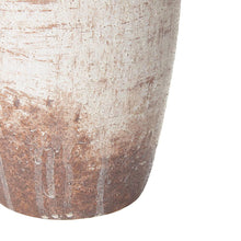 Load image into Gallery viewer, Round Jug Vase - Brown / White
