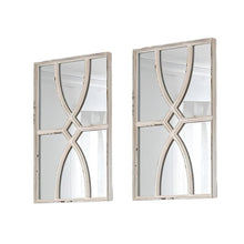 Load image into Gallery viewer, Framed Accent Mirror (Set of 2) - White