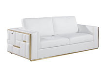 Load image into Gallery viewer, Italian Leather Sofa - White