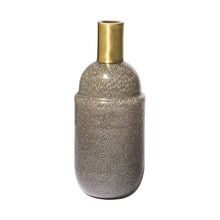 Load image into Gallery viewer, Abstract Cylinder Table Vase (397552) - Brown