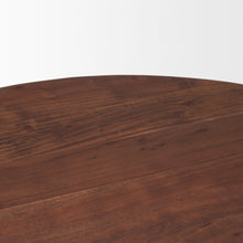 Load image into Gallery viewer, 48" Brown Solid Wood Round Top Dining Table