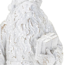 Load image into Gallery viewer, Poly Christmas Santa Figurine (Set of 2) - White