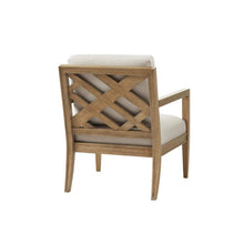 Load image into Gallery viewer, Tage - Upholstered Accent Armchair With Slatted Back Design - Ivory