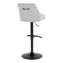 Load image into Gallery viewer, Hannah - Transitional Adjustable Barstool With Swivel With Rounded T Footrest (Set of 2)