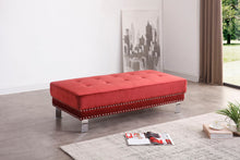 Load image into Gallery viewer, Elegant Contemporary Ottoman