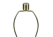 Load image into Gallery viewer, Ceramic Round Table Lamp With Empire Shade - Cream
