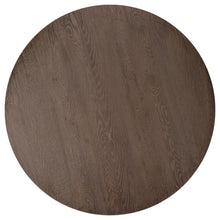 Load image into Gallery viewer, 48" Solid Wood Round Top & Pedestal Base Dining Table - Natural
