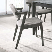 Load image into Gallery viewer, Modern Dining Chair And Zigzag Arm Design (Set of 2)