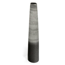 Load image into Gallery viewer, Ombre Tapered Floor Vase (576741) - Black / Gray