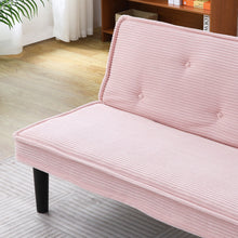 Load image into Gallery viewer, Versatile Sofa Bed With Solid Wood Frame