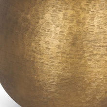 Load image into Gallery viewer, 24" Gold Round Bedside Lamp With Empire Shade