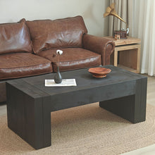 Load image into Gallery viewer, Modern Farmhouse Living Room Block Leg Coffee Table