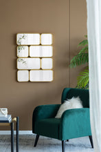 Load image into Gallery viewer, Mirror With en Metal Framed Decorative Rectangle Mirror For Bedroom Dressing Room, Hallway Or Living Spac - Gold