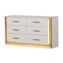 Load image into Gallery viewer, Obsession - 6 Drawer Dresser - White