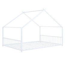 Load image into Gallery viewer, Metal House Bed