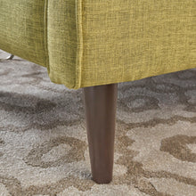 Load image into Gallery viewer, Mid-Century Modern Recliner With Button Tufted Waffle Stitch