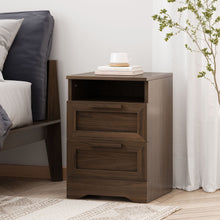 Load image into Gallery viewer, Broxon - Rustic Drawer Nightstand