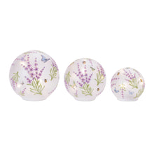 Load image into Gallery viewer, Tabletop Sculpture With LED (Set of 3) - Purple / Green