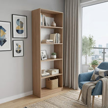 Load image into Gallery viewer, Four Tier Bookcase - Beige